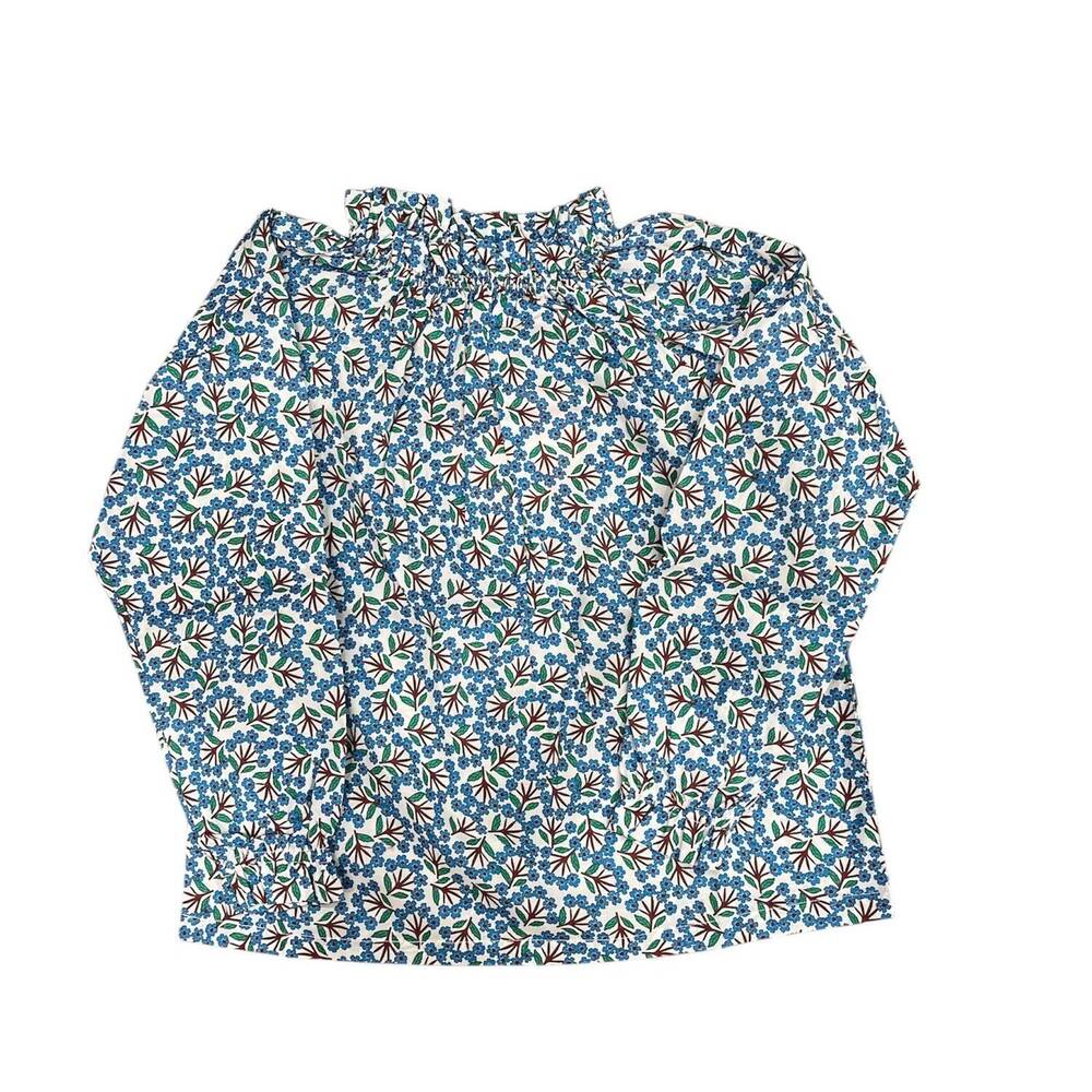NEW BISBY kid's tory top in bluebell blooms